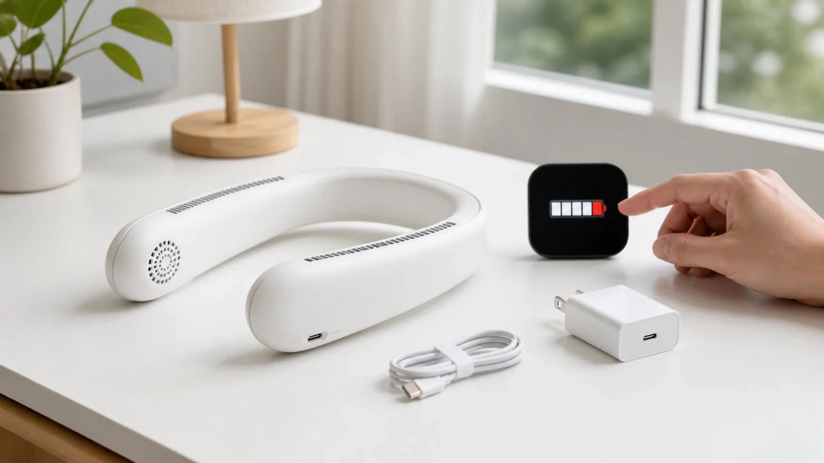 Neck Fan Battery Life and Charging Guide