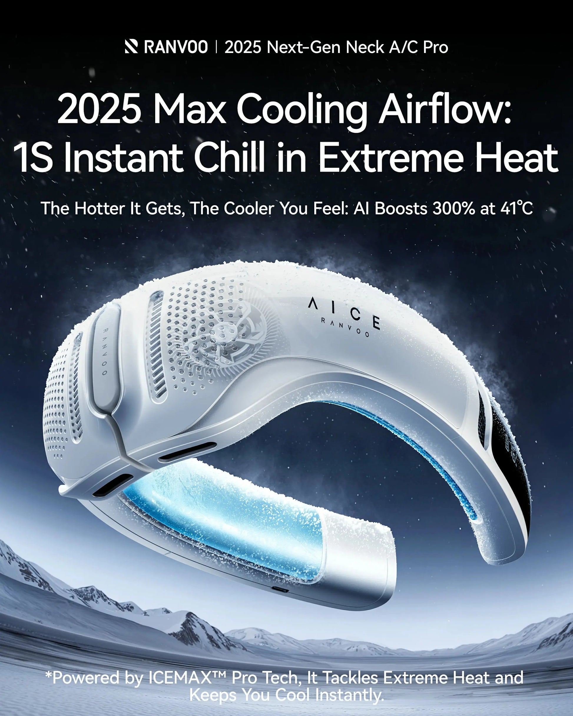 AICE Lite Plus 2025 best neck air conditioner AICE Lite Plus 2025 best neck air conditioner