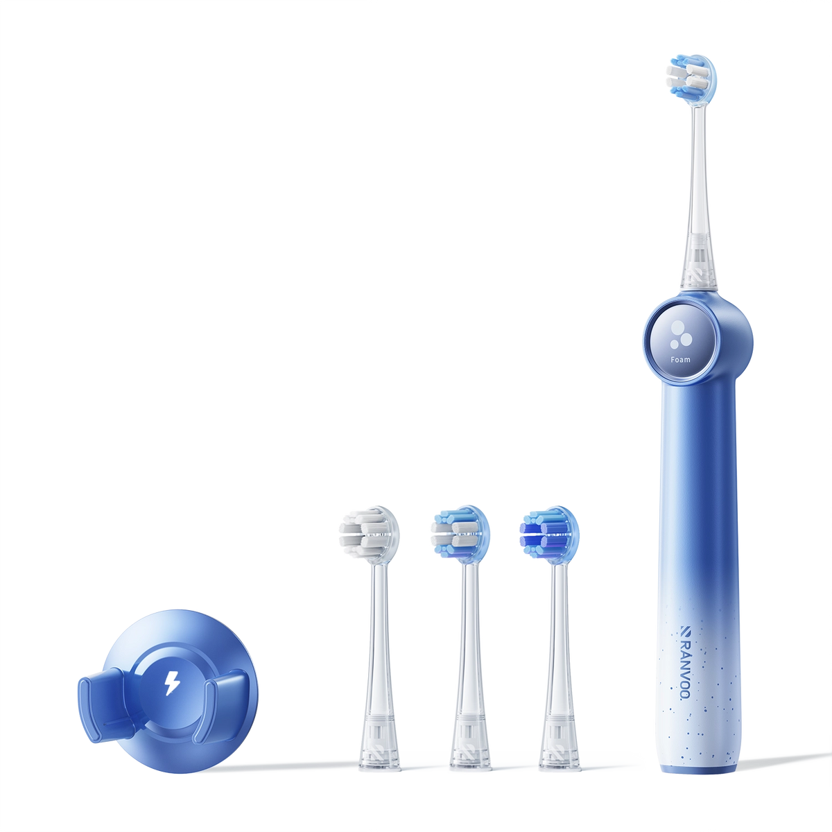 RANVOO AirJet X5 Electric Toothbrush: Gentle Gum Care & Deep Cleaning